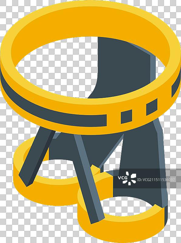 攀岩安全带确保安全图片素材