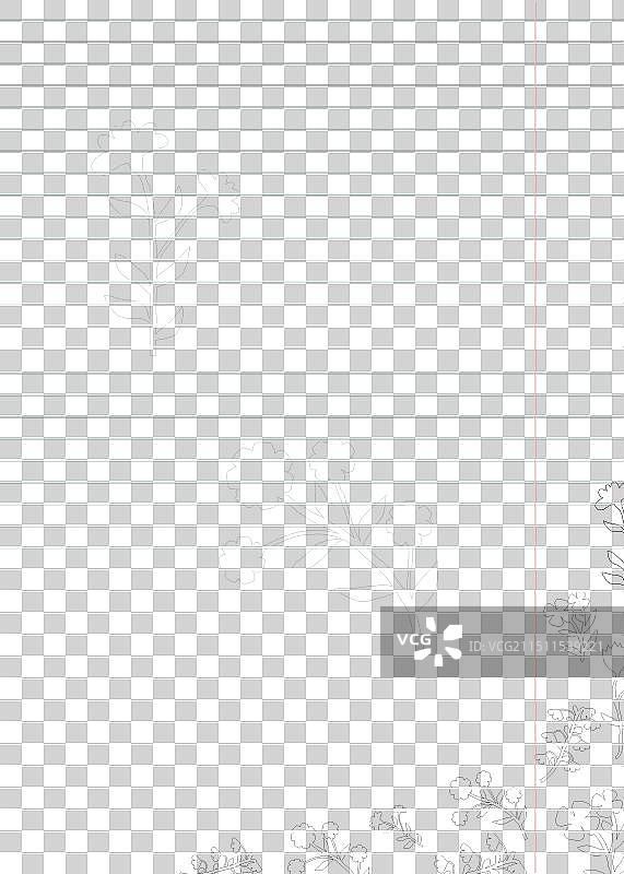 带手绘轮廓的笔记本纸图片素材
