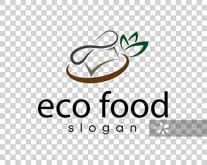 餐厅等生态食品标志图片素材