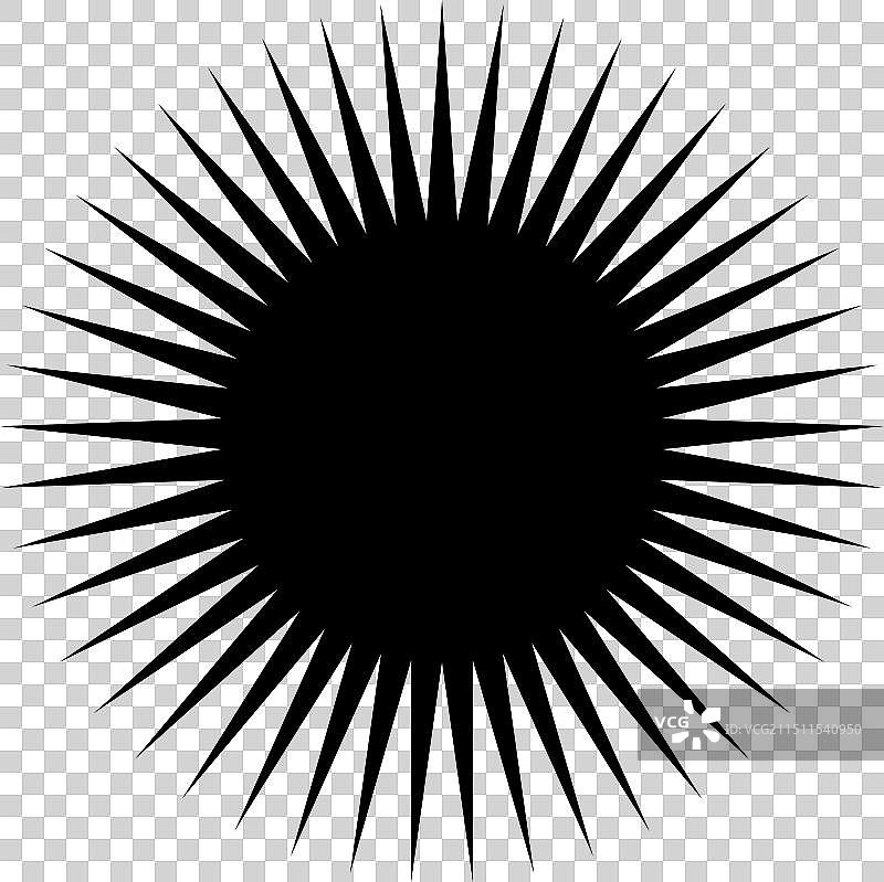 45角星形图标图片素材