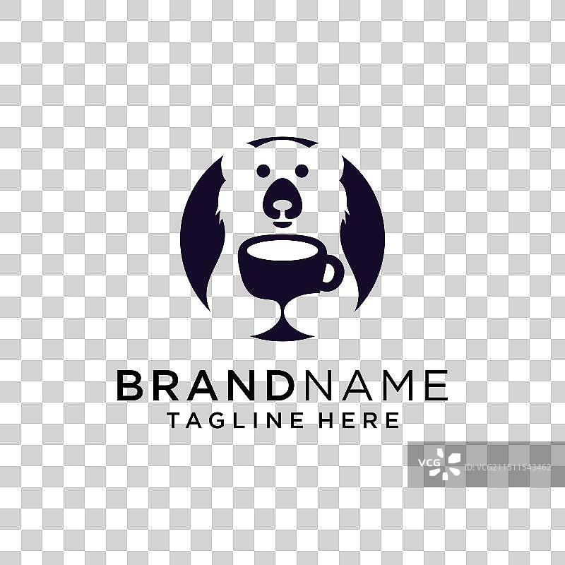 熊咖啡Logo图片素材