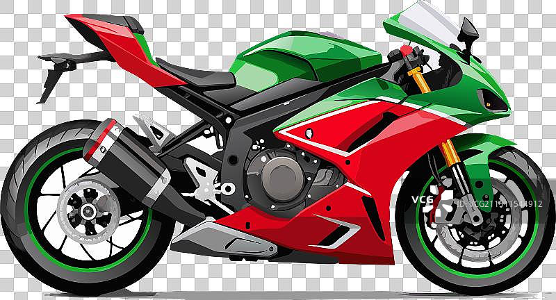 炫彩摩托车比赛图片素材