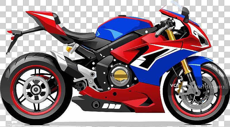 炫彩摩托车比赛图片素材