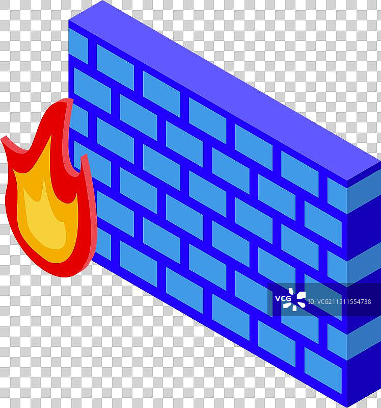 防火墙保护网络免受互联网病毒侵害图片素材