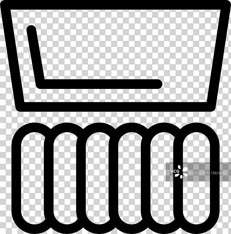 多立克柱显示算盘的柱头图片素材