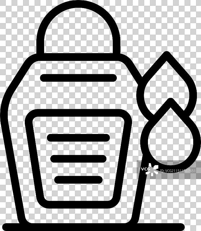水滴代表的防水材料图片素材