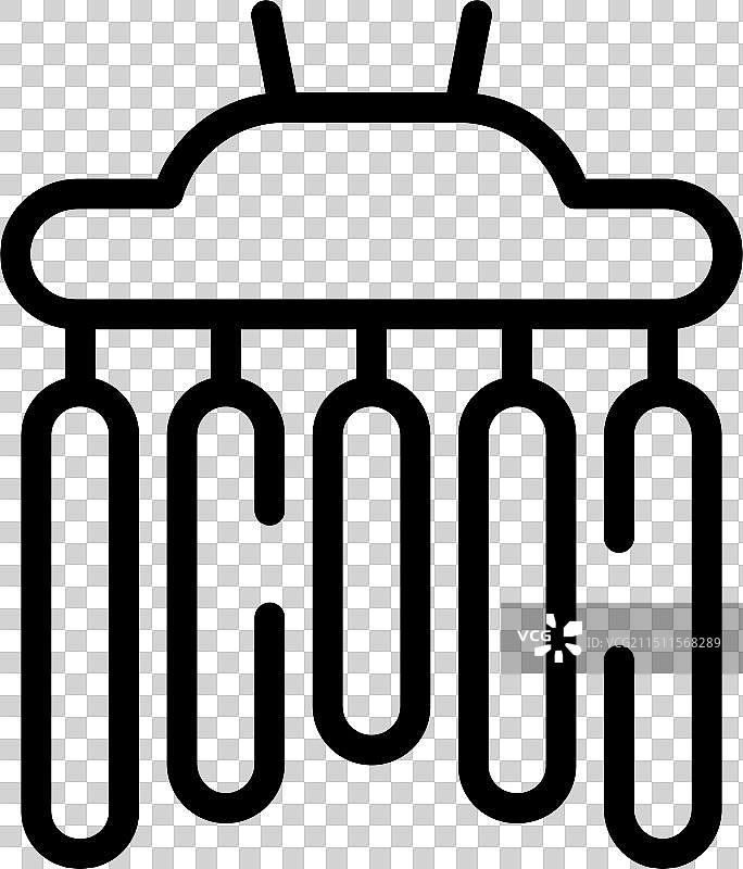 香肠生产线肉类图标图片素材