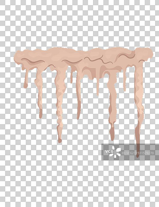 天然洞穴岩石矿物钟乳石柱图片素材