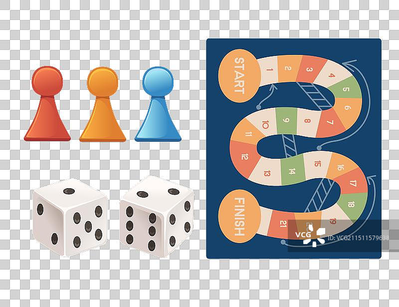 梯形棋盘游戏桌图片素材
