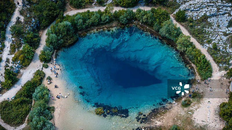 克罗地亚 地球之眼图片素材