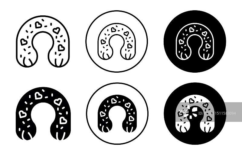 哺乳枕图标图片素材