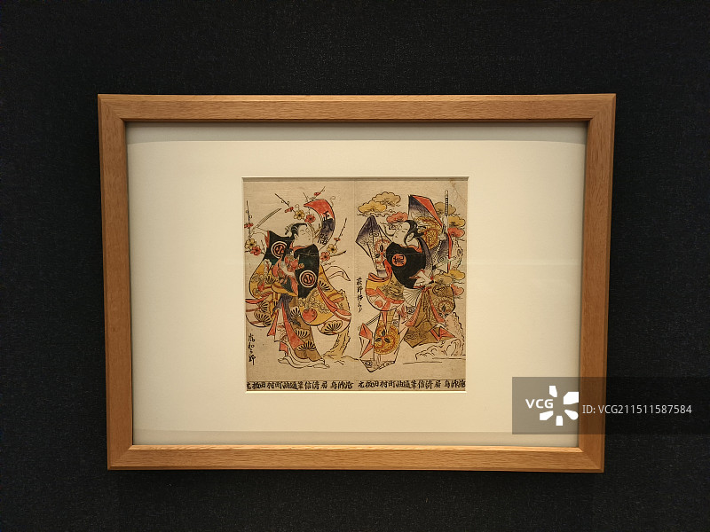 东京国立博物馆浮世绘图片素材