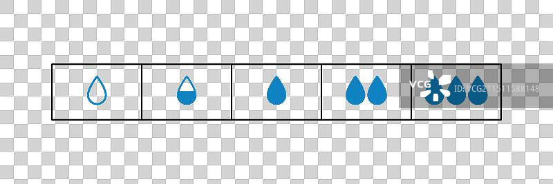 湿度等级刻度水位指示器图片素材
