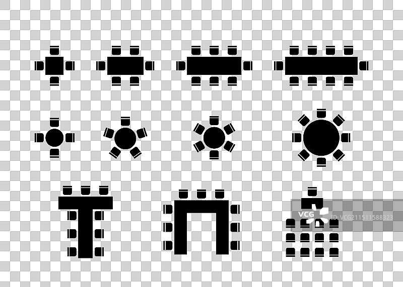 客人座位安排计划图片素材