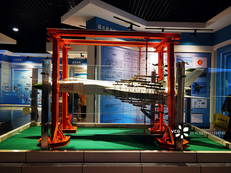任务约稿：沈飞航空博览园系列之展厅内部景观（辽宁省沈阳市）图片素材