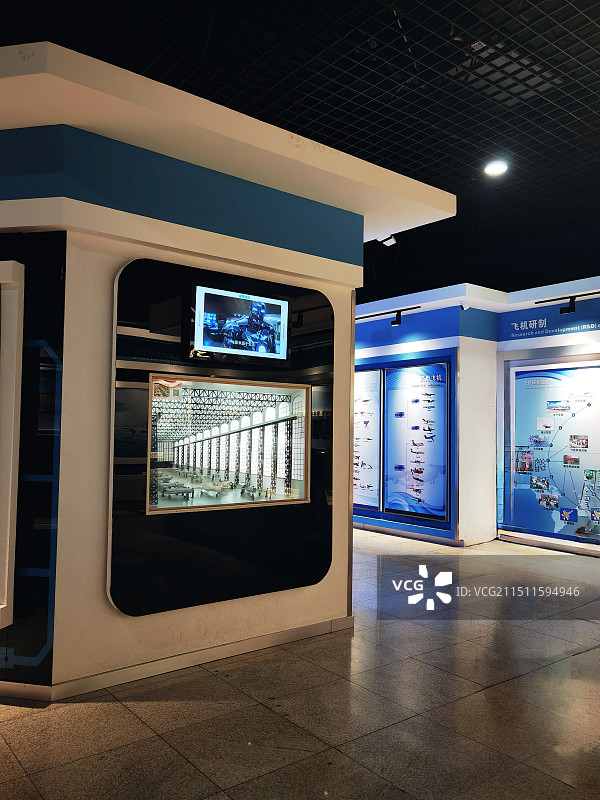 任务约稿：沈飞航空博览园系列之展厅内部景观（辽宁省沈阳市）图片素材