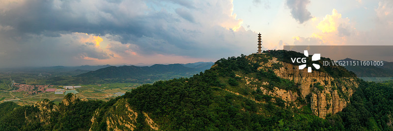 日照龙门崮图片素材