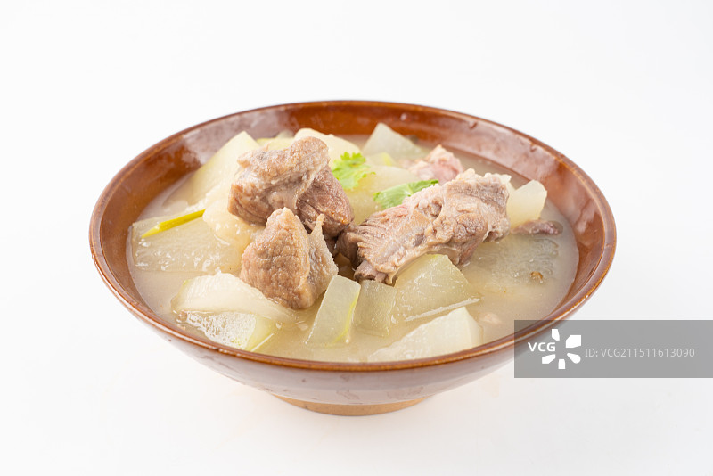 冬瓜排骨汤图片素材
