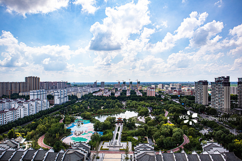 鱼台县棠邑公园图片素材