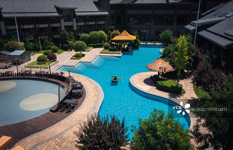 野三坡度假小镇图片素材