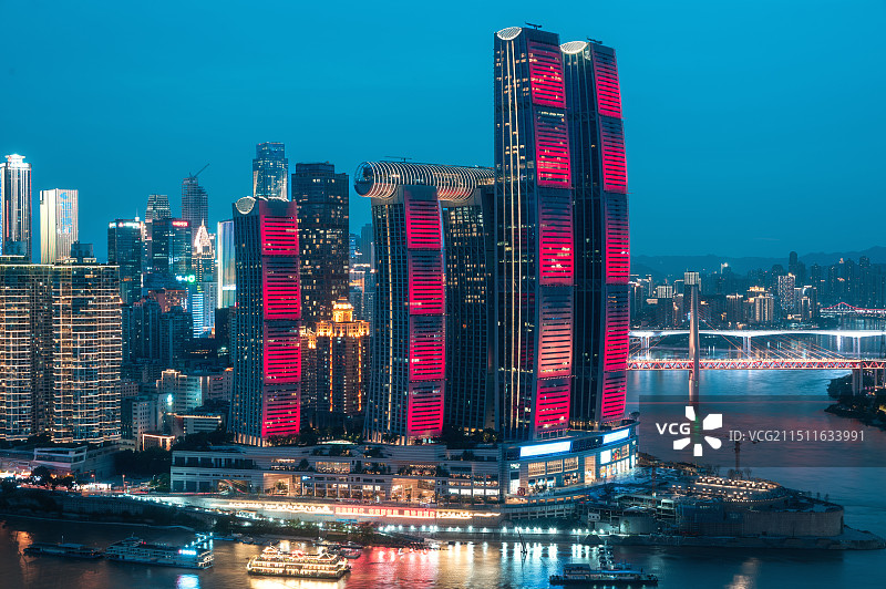 重庆朝天门来福士广场图片素材