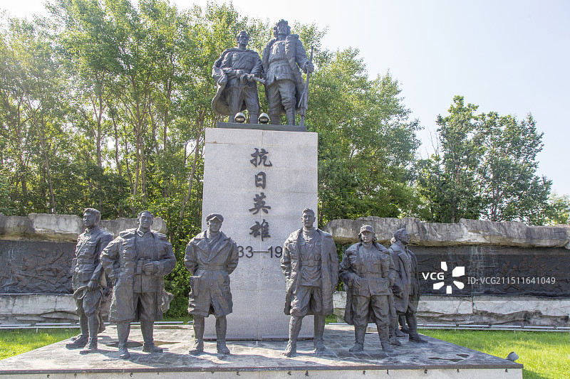 黑龙江省鸡西市虎林市“虎头要塞”景区图片素材