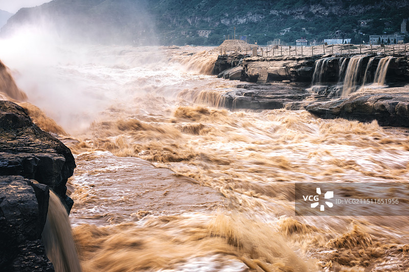 黄河壶口瀑布,l临汾，山西图片素材
