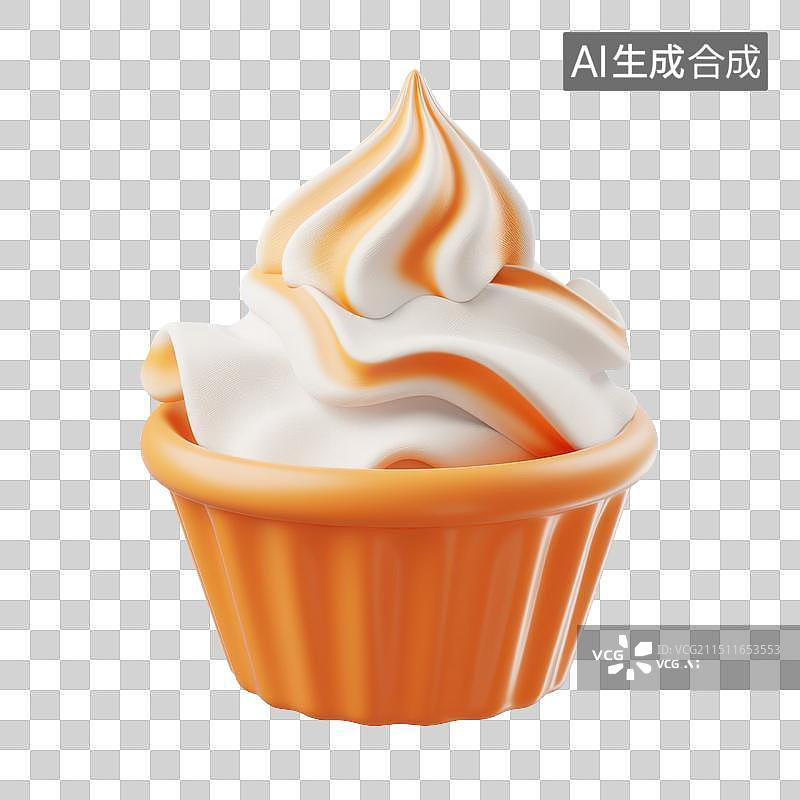 【AI数字艺术】美味的冰淇淋图片素材