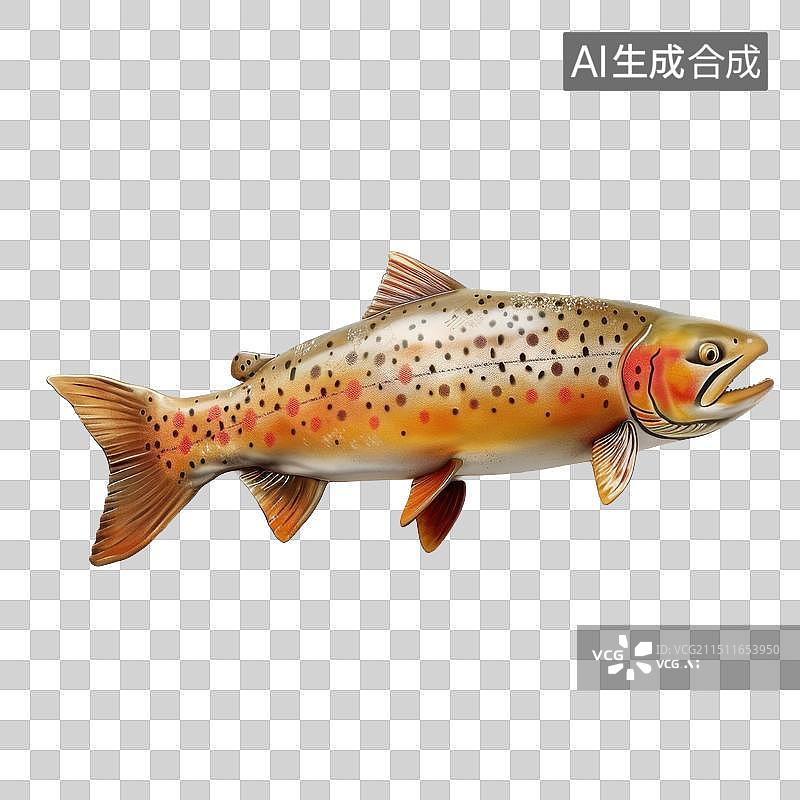 【AI数字艺术】美味的海洋鱼类图片素材