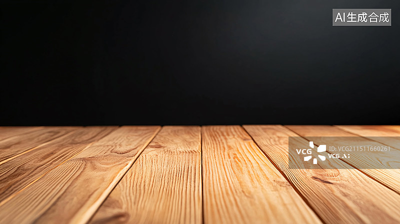 【AI数字艺术】抽象透视模板纹理产品展示空间木制背景图片素材