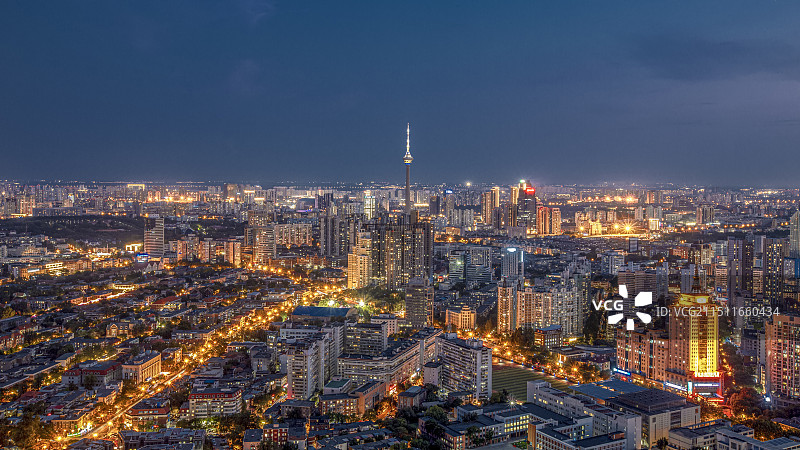 天津和平区历史保护区五大道图片素材