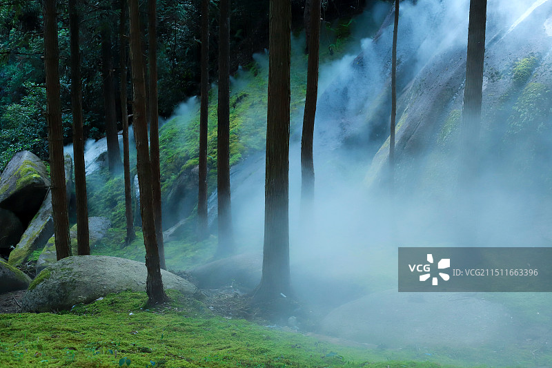 玉苍山国家森林公园图片素材