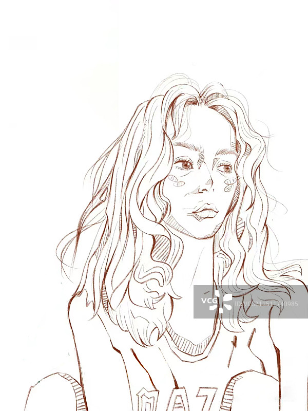 欧美复古风头像图片素材