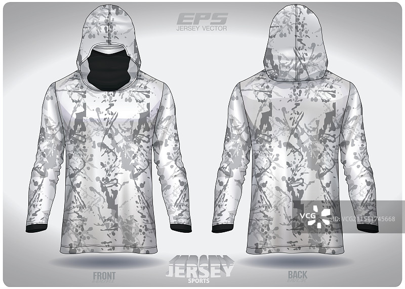 白色标签沙拉灰色运动球衣图片素材