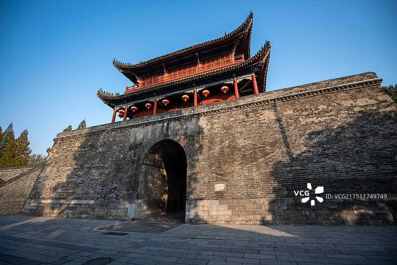 荆州古城图片素材