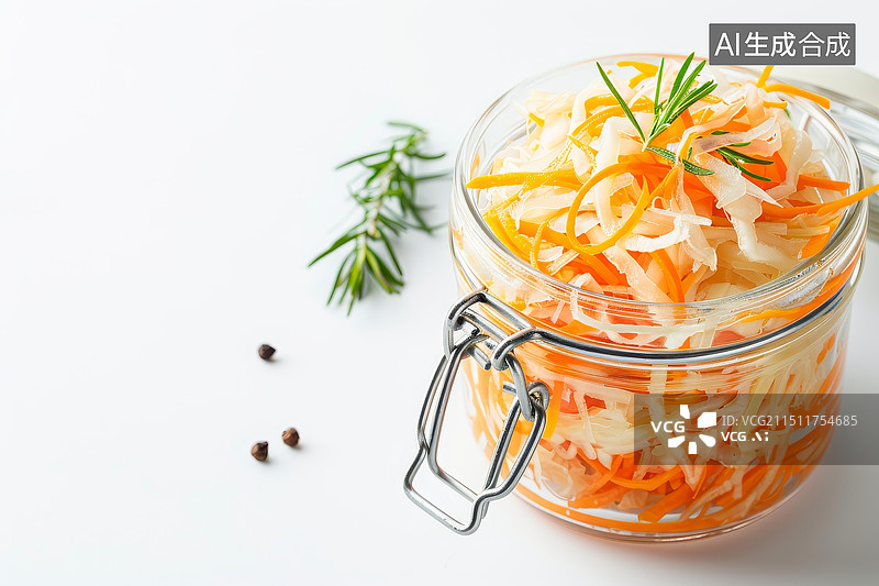 【AI数字艺术】发酵酸菜罐头图片素材