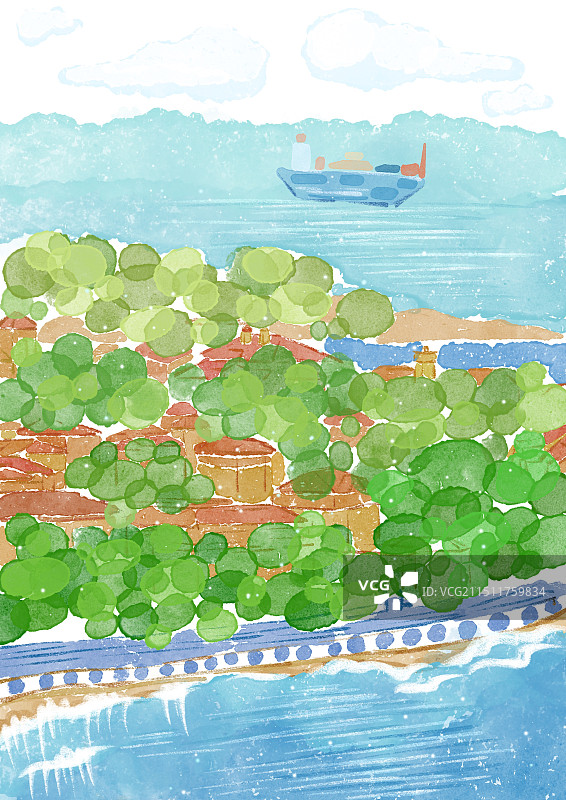 山东青岛图片素材