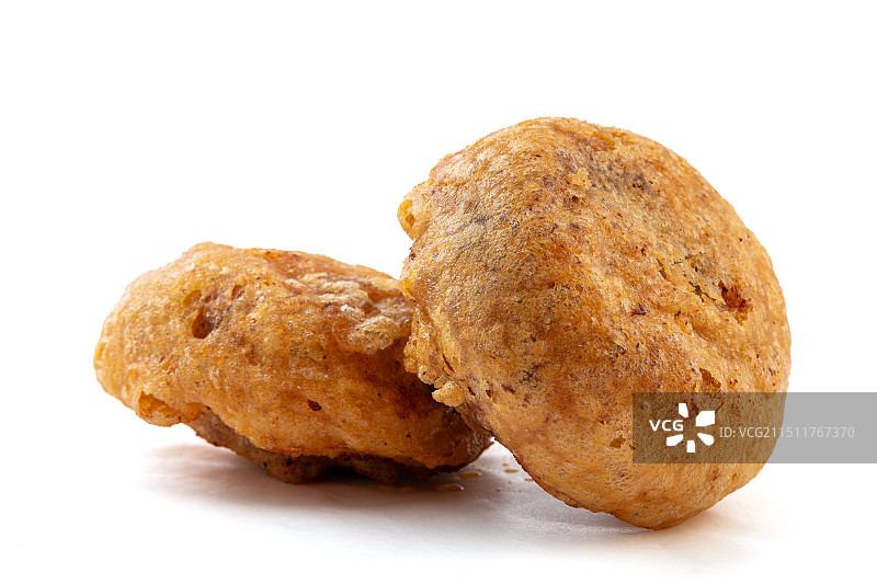 天津早餐小吃炸糕特写图片素材