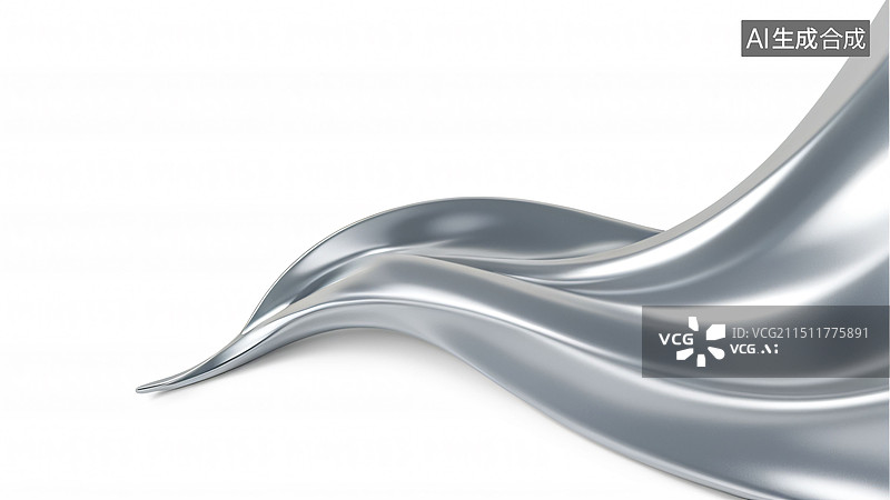 【AI数字艺术】抽象金属背景图片素材