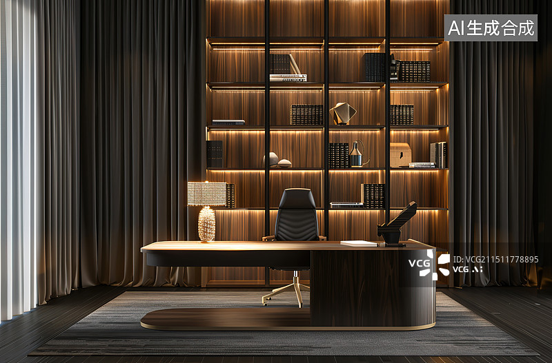 【AI数字艺术】建筑空间图片素材