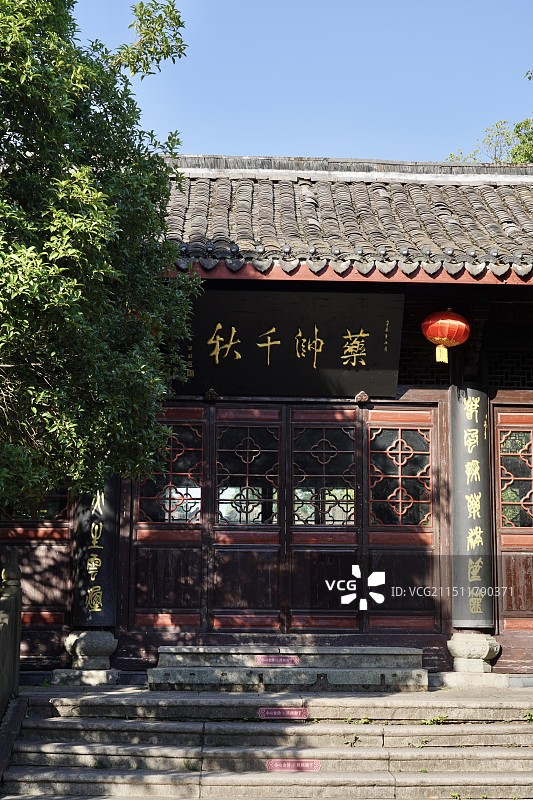 杭州桐庐县桐君山图片素材