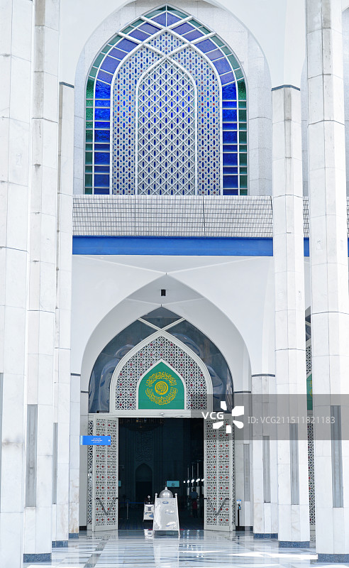 马来西亚清真寺图片素材