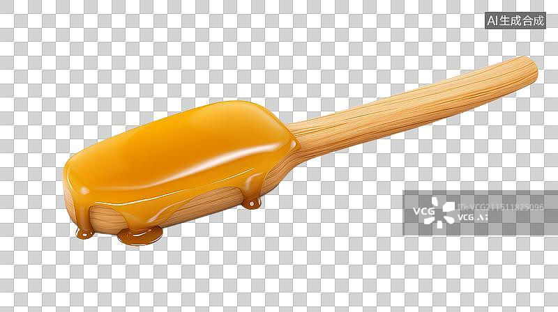 【AI数字艺术】蜂蜜与蜂蜜勺图片素材