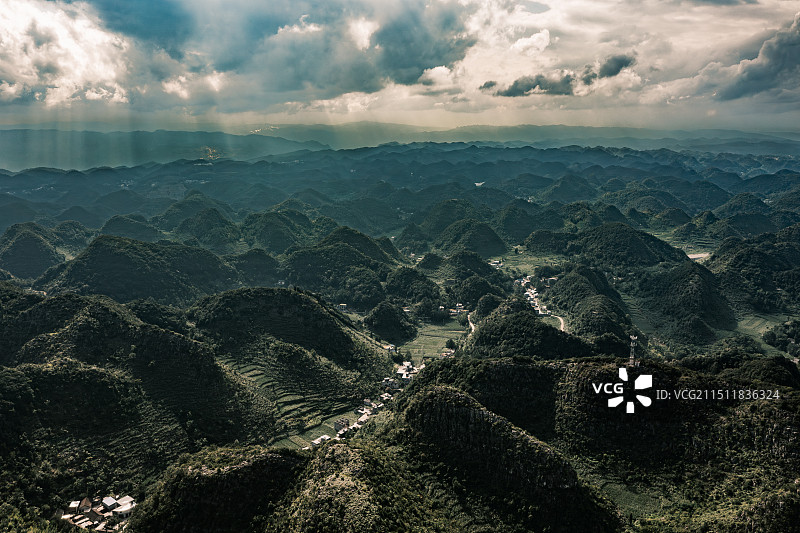 贵州省黔西南兴仁市大山镇图片素材