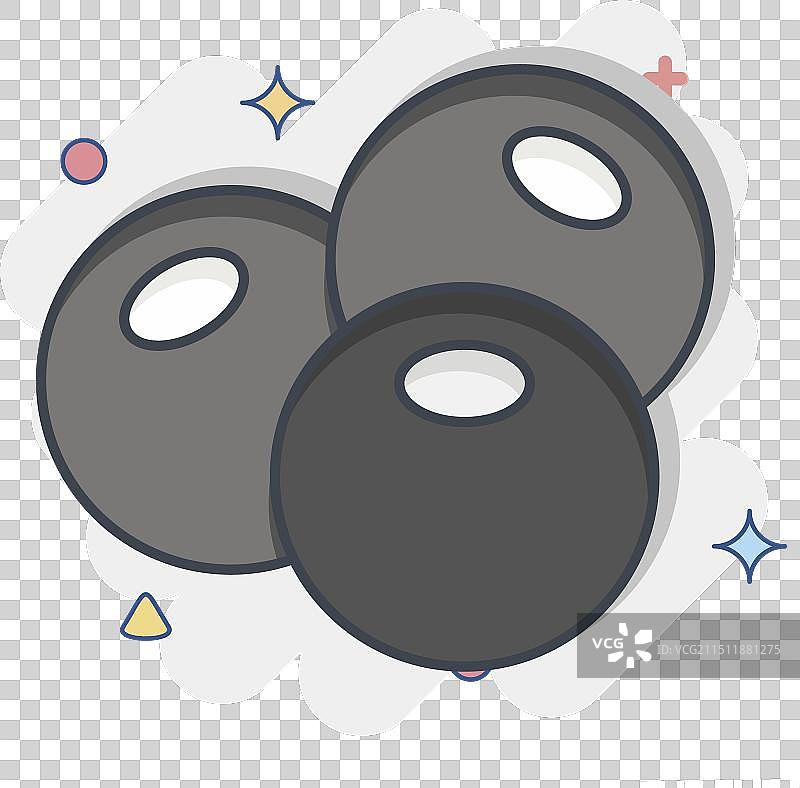 与香草和香料相关的杜松图标图片素材