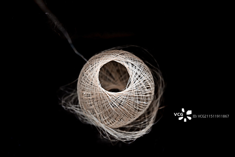 国家级非遗荣昌夏布苎麻团图片素材