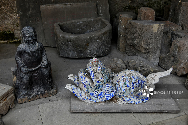 自贡贡井南华宫图片素材