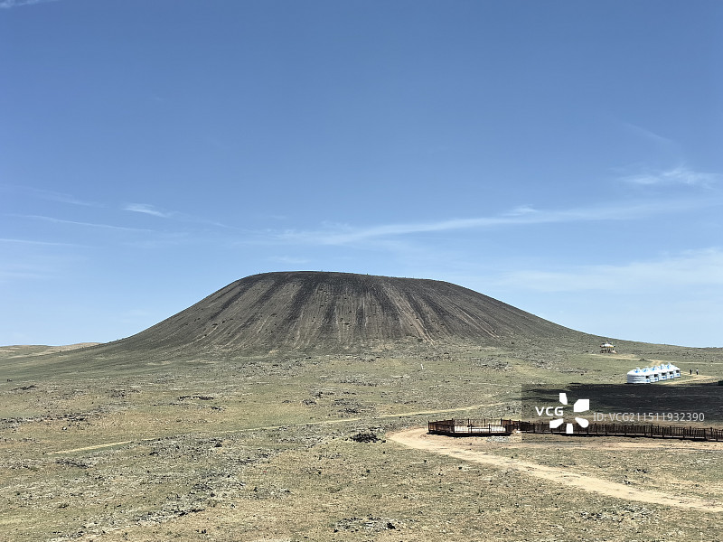 乌兰哈达火山图片素材