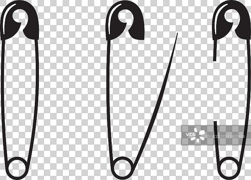 安全别针图片素材