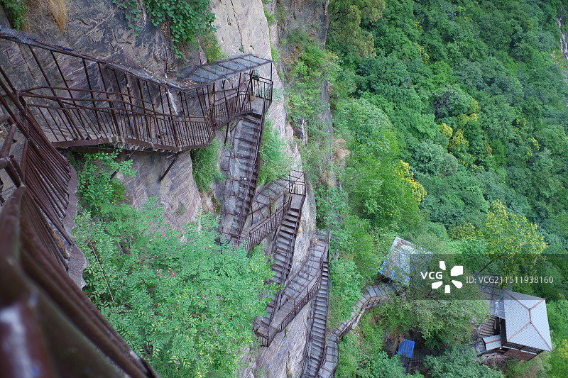八里沟天梯图片素材